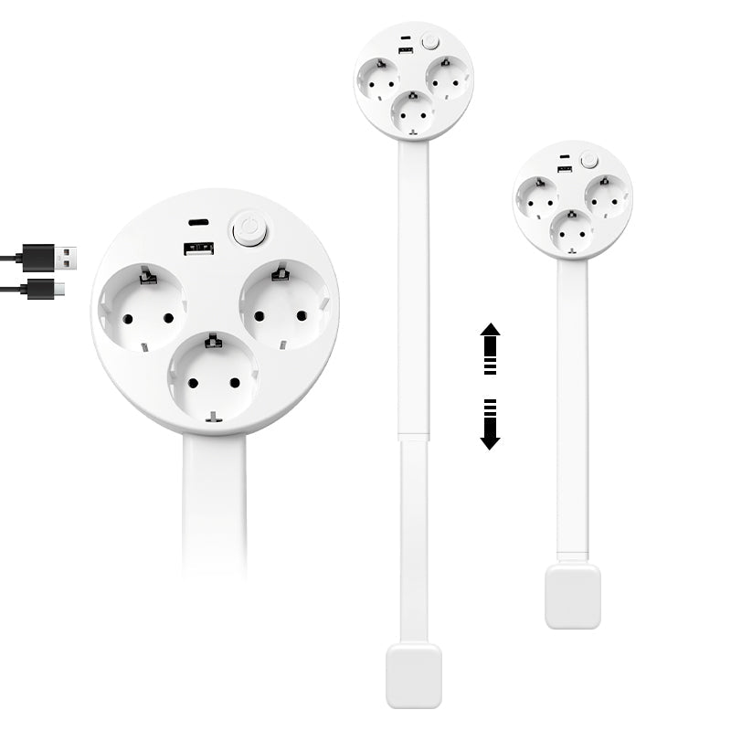 FlexiCharge™ Utdragbart Multiuttag